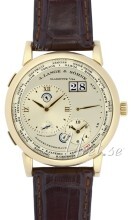 A. Lange & Söhne Lange 1 GMT Hvit/Lær Ø41.9 mm A. Lange & Söhne Lange 1 GMT Hvit/Lær Ø41.9 mm