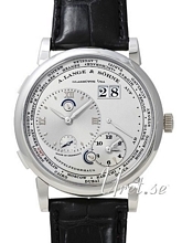 A. Lange & Söhne Lange 1 GMT Sølvfarget/Lær Ø41.9 mm A. Lange & Söhne Lange 1 GMT Sølvfarget/Lær Ø41.9 mm