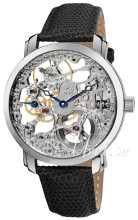 Akribos XXIV Bravura Skjelettkuttet/Lær Ø42 mm Akribos XXIV Bravura Skjelettkuttet/Lær Ø42 mm