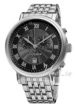 Akribos XXIV Chronograph Sort/Stål Ø46 mm Akribos XXIV Chronograph Sort/Stål Ø46 mm