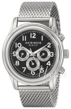 Akribos XXIV Multi-Function Sort/Stål Ø42 mm Akribos XXIV Multi-Function Sort/Stål Ø42 mm