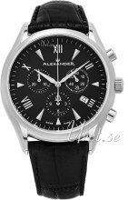 Alexander Heroic Sort/Lær Ø42 mm Alexander Heroic Sort/Lær Ø42 mm