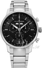 Alexander Statesman Sort/Stål Ø42 mm Alexander Statesman Sort/Stål Ø42 mm