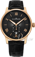 Alexander Statesman Sort/Lær Ø42 mm Alexander Statesman Sort/Lær Ø42 mm