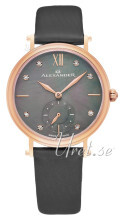 Alexander Monarch Sort/Sateng Ø34 mm Alexander Monarch Sort/Sateng Ø34 mm