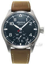 Alpina Startimer Blå/Lær Ø44 mm Alpina Startimer Blå/Lær Ø44 mm