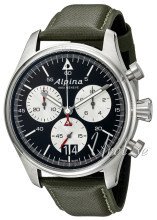 Alpina Startimer Sort/Lær Ø42 mm Alpina Startimer Sort/Lær Ø42 mm