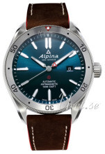 Alpina Alpiner Blå/Lær Ø44 mm Alpina Alpiner Blå/Lær Ø44 mm