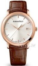 Audemars Piguet Jules Audemars Sølvfarget/Lær Ø39 mm Audemars Piguet Jules Audemars Sølvfarget/Lær Ø39 mm