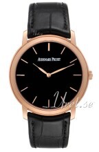 Audemars Piguet Jules Audemars Sort/Lær Ø41 mm Audemars Piguet Jules Audemars Sort/Lær Ø41 mm