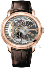 Audemars Piguet Millenary Sølvfarget/Lær Ø47 mm Audemars Piguet Millenary Sølvfarget/Lær Ø47 mm