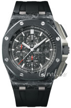 Audemars Piguet Royal Oak Offshore Sort/Gummi Ø44 mm Audemars Piguet Royal Oak Offshore Sort/Gummi Ø44 mm