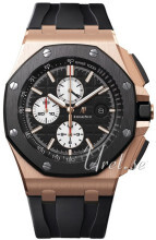 Audemars Piguet Royal Oak Offshore Sort/Gummi Ø44 mm Audemars Piguet Royal Oak Offshore Sort/Gummi Ø44 mm