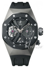 Audemars Piguet Royal Oak Sort/Gummi Ø44 mm Audemars Piguet Royal Oak Sort/Gummi Ø44 mm