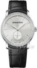 Audemars Piguet Jules Audemars Sølvfarget/Lær Ø33 mm Audemars Piguet Jules Audemars Sølvfarget/Lær Ø33 mm