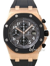 Audemars Piguet Royal Oak Offshore Chronograph Sort/Gummi Ø42 mm Audemars Piguet Royal Oak Offshore Chronograph Sort/Gummi Ø42 mm