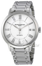 Baume & Mercier Classima Hvit/Stål Ø36.5 mm Baume & Mercier Classima Hvit/Stål Ø36.5 mm