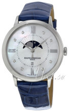 Baume & Mercier Classima Hvit/Lær Ø36.5 mm Baume & Mercier Classima Hvit/Lær Ø36.5 mm