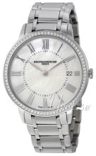 Baume & Mercier Classima Hvit/Stål Ø36.5 mm Baume & Mercier Classima Hvit/Stål Ø36.5 mm
