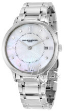 Baume & Mercier Classima Hvit/Stål Ø37 mm Baume & Mercier Classima Hvit/Stål Ø37 mm