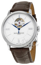 Baume & Mercier Classima Sølvfarget/Lær Ø40 mm Baume & Mercier Classima Sølvfarget/Lær Ø40 mm