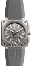 Bell & Ross BR 01-94 Grå/Gummi Ø46 mm Bell & Ross BR 01-94 Grå/Gummi Ø46 mm