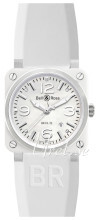 Bell & Ross BR 03-92 Hvit/Gummi Bell & Ross BR 03-92 Hvit/Gummi