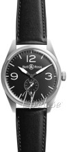 Bell & Ross BR 123 Sort/Lær Ø41 mm Bell & Ross BR 123 Sort/Lær Ø41 mm