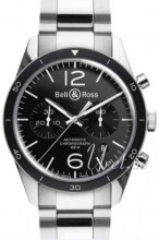 Bell & Ross BR 126 Sort/Stål Ø41 mm Bell & Ross BR 126 Sort/Stål Ø41 mm