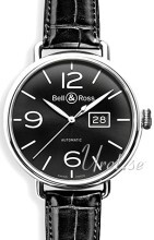 Bell & Ross WW1 Sort/Lær Ø45 mm Bell & Ross WW1 Sort/Lær Ø45 mm