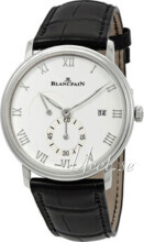 Blancpain Villeret Hvit/Lær Ø40 mm Blancpain Villeret Hvit/Lær Ø40 mm