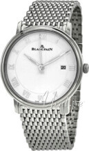 Blancpain Villeret Hvit/Stål Ø40 mm Blancpain Villeret Hvit/Stål Ø40 mm