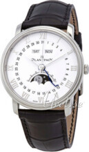 Blancpain Villeret Hvit/Lær Ø40 mm Blancpain Villeret Hvit/Lær Ø40 mm