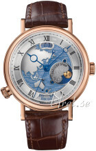 Breguet Classique Sølvfarget/Lær Ø44 mm Breguet Classique Sølvfarget/Lær Ø44 mm