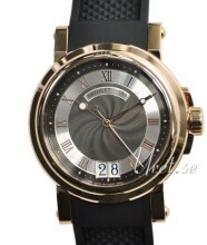Breguet Marine Sort/Gummi Ø39 mm Breguet Marine Sort/Gummi Ø39 mm