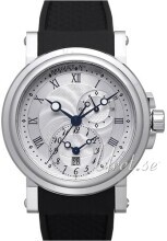 Breguet Marine Sølvfarget/Gummi Ø42 mm Breguet Marine Sølvfarget/Gummi Ø42 mm