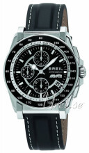 Breil Sort/Lær Ø40 mm Breil Sort/Lær Ø40 mm