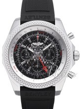 Breitling for Bentley B04 GMT Sort/Gummi Ø49 mm Breitling for Bentley B04 GMT Sort/Gummi Ø49 mm