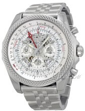 Breitling for Bentley B04 GMT Sølvfarget/Stål Ø49 mm Breitling for Bentley B04 GMT Sølvfarget/Stål Ø49 mm