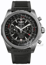 Breitling for Bentley Supersports B55 Sort/Gummi Ø49 mm Breitling for Bentley Supersports B55 Sort/Gummi Ø49 mm