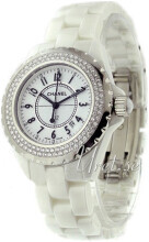 Chanel J12 Hvit/Keramik Ø33 mm Chanel J12 Hvit/Keramik Ø33 mm