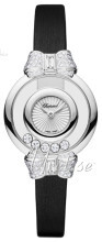 Chopard Happy Diamonds Icons Hvit/Sateng Ø25.8 mm Chopard Happy Diamonds Icons Hvit/Sateng Ø25.8 mm