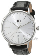 Danish Design Dress Sølvfarget/Lær Ø42 mm Danish Design Dress Sølvfarget/Lær Ø42 mm