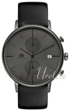 Danish Design Sport Grå/Lær Ø42 mm Danish Design Sport Grå/Lær Ø42 mm