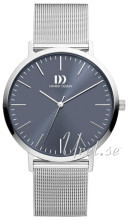 Danish Design Dress Blå/Stål Ø42 mm Danish Design Dress Blå/Stål Ø42 mm