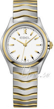 Ebel Wave Hvit/Gulltonet stål Ø30 mm Ebel Wave Hvit/Gulltonet stål Ø30 mm