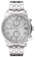 Executive Double Breasted Hvit/Stål Ø42 mm Executive Double Breasted Hvit/Stål Ø42 mm