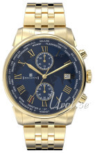 Executive Double Breasted Blå/Gulltonet stål Ø42 mm Executive Double Breasted Blå/Gulltonet stål Ø42 mm