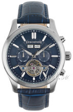 Executive Blå/Lær Ø43 mm Executive Blå/Lær Ø43 mm