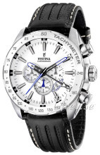 Festina Hvit/Lær Ø46 mm Festina Hvit/Lær Ø46 mm